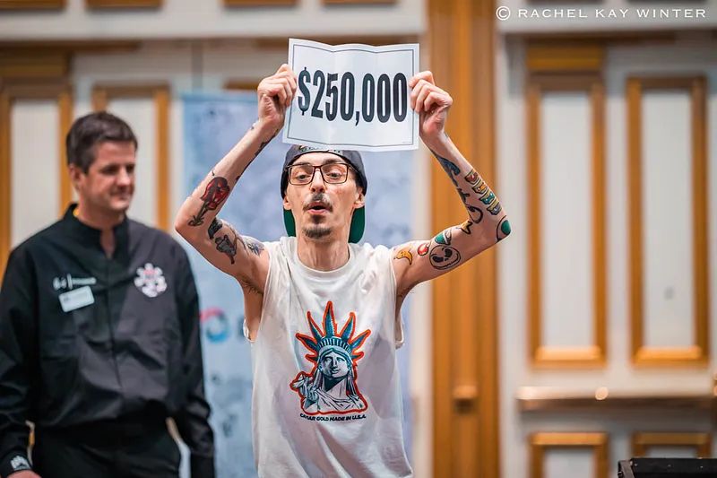 Jogador Comemora Bounty Gigantesco na WSOP: “Esse Dinheiro Mudou a Minha Vida”