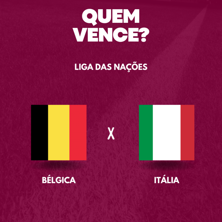 Bélgica x Itália