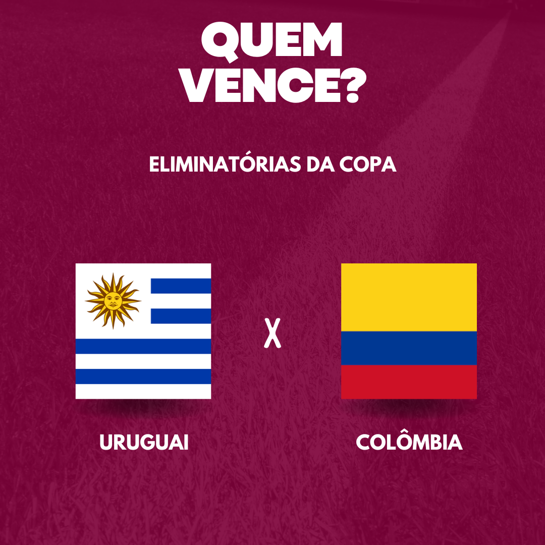 Uruguai x Colômbia